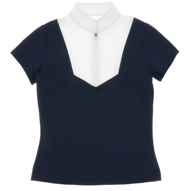 Polo Equithème Tokyo Marine Marineblauw