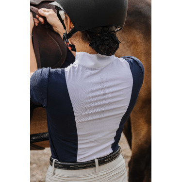 Polo Equithème Tokyo Marine Marineblauw