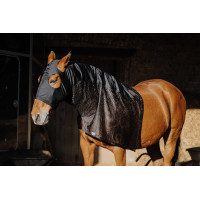 Protección de cuello integral Equithème Lycra/Mesh Zwart