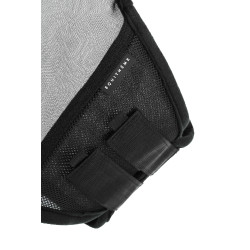 Anti-vlieg anti-UV masker Equithème Franges Zwart Anti-vlieg anti-UV masker Equithème Franges Zwart