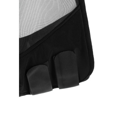 Vliegenmasker anti-UV Equithème Teddy Zwart