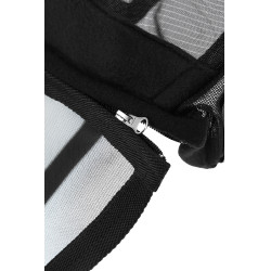 Máscara anti-moscas anti-UV Equithème 2 en 1 Zwart