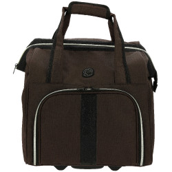 Poetstas op wieltjes Equithème Bruin