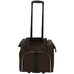 Poetstas op wieltjes Equithème Bruin