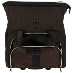 Poetstas op wieltjes Equithème Bruin