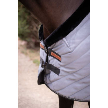 Diagonal Paddock Sports staldeken Grijs