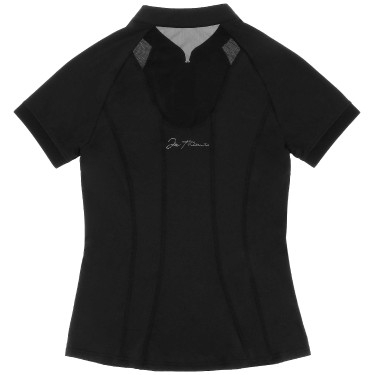 Polo Ik hou van je Equithème Alice Zwart Polo Ik hou van je Equithème Alice Zwart