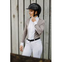 Overhemd Equithème Julie Taupe Bruin