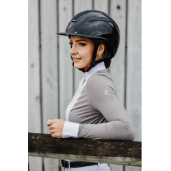 Overhemd Equithème Julie Taupe Bruin