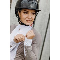 Overhemd Equithème Julie Taupe Bruin
