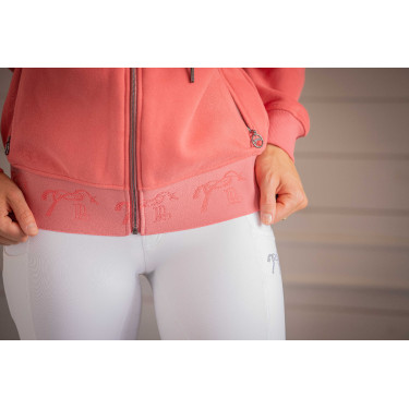 Sweatshirt Pénélope Meiwenty Perzik Roze