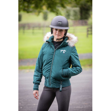 Pénélope matte helm met lange klep Mat zwart Pénélope matte helm met lange klep Mat zwart