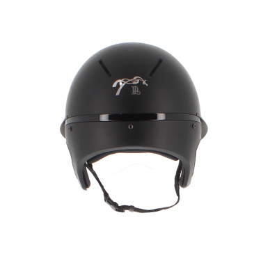 Pénélope matte helm met lange klep Mat zwart Pénélope matte helm met lange klep Mat zwart