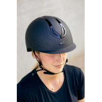 Choplin Aero-helm Mat zwart / glanzend