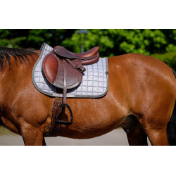 Zadeldek Equithème Chic Grijs