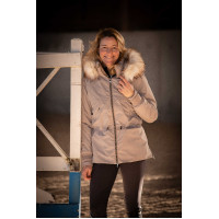 Parka Pénélope Steppy Taupe Bruin