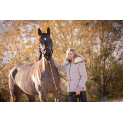 Parka Pénélope Steppy Taupe Bruin