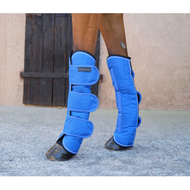 Transportbeschermers Equithème Tyrex Aisance 1200D Koningsblauw Transportbeschermers Equithème Tyrex Aisance 1200D Koningsblauw