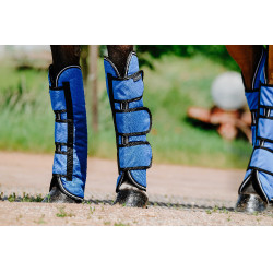 Transportbeschermers Equithème Tyrex Aisance 1200D Koningsblauw Transportbeschermers Equithème Tyrex Aisance 1200D Koningsblauw
