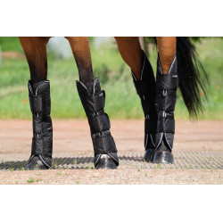 Transportbeschermers Equithème Tyrex 600D Zwart