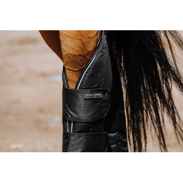 Transportbeschermers Equithème Tyrex 600D Zwart
