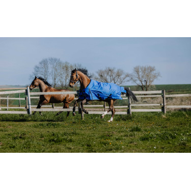 Equithème Tyrex Aisance 1200D deken Koningsblauw Equithème Tyrex Aisance 1200D deken Koningsblauw