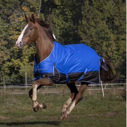 Equithème Tyrex Aisance 1200D deken Koningsblauw Equithème Tyrex Aisance 1200D deken Koningsblauw