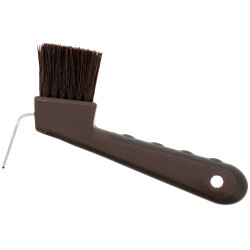 Hoefkrabber Ik hou van je Equithème Strass Bruin