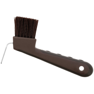 Hoefkrabber Ik hou van je Equithème Strass Bruin