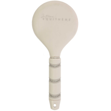 Manenborstel Ik hou van je Equithème Strass Beige Manenborstel Ik hou van je Equithème Strass Beige