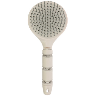 Manenborstel Ik hou van je Equithème Strass Beige Manenborstel Ik hou van je Equithème Strass Beige