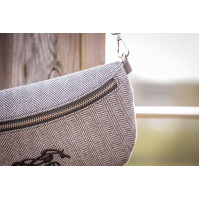 Heuptasje Pénélope Chevron Zwart