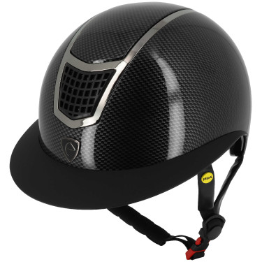 Equithème Airy LM Helm Glanzend carbonzwart Equithème Airy LM Helm Glanzend carbonzwart