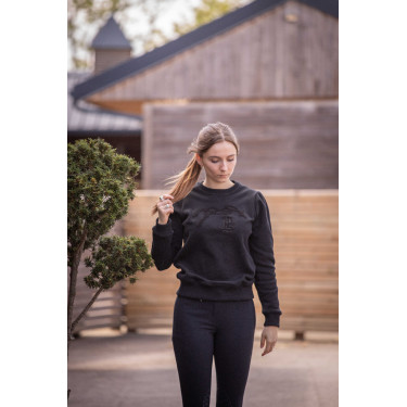 Sweater Pénélope Clotilde Zwart