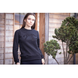 Sweater Pénélope Clotilde Zwart