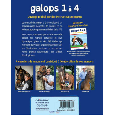 Galops 1 tot 4 met video's Lavauzelle