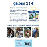 Oefenboek galop 1 tot 4 met video's Lavauzelle