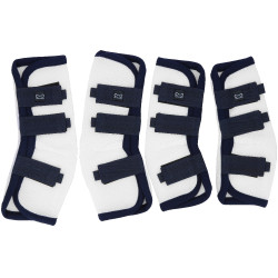 Vliegenbeschermers Riding World per 4 Wit