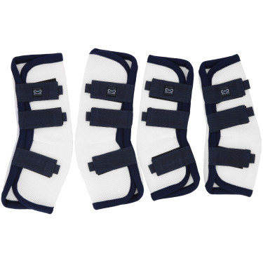 Vliegenbeschermers Riding World per 4 Wit