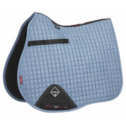 LeMieux Suede GP Vierkant Zadeldek Ijsblauw