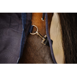 Overhemd Equithème Vague Marineblauw