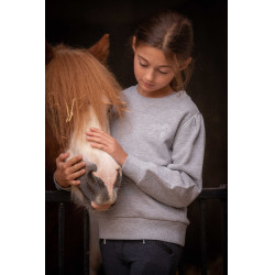 Sweater Pénélope Cassou Gemêleerd grijs