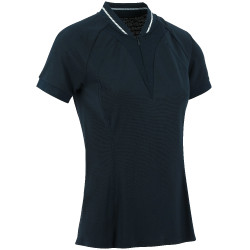 Polo Equithème Elodie Korte mouwen Marineblauw