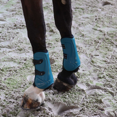 Gamaschen met kogelbeschermers Lami-Cell Elite Turkoois Blauw
