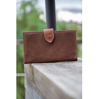 Portefeuille Pénélope Bertille Cognac Bruin