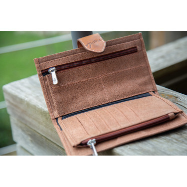 Portefeuille Pénélope Bertille Cognac Bruin