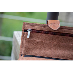 Portefeuille Pénélope Bertille Cognac Bruin