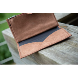 Portefeuille Pénélope Bertille Cognac Bruin