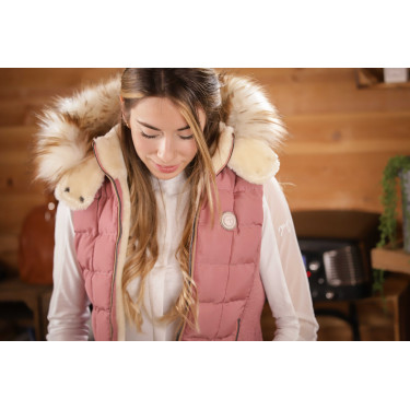 New Roge Pénélope donsjas Oudroze