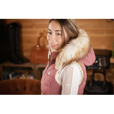 New Roge Pénélope donsjas Oudroze